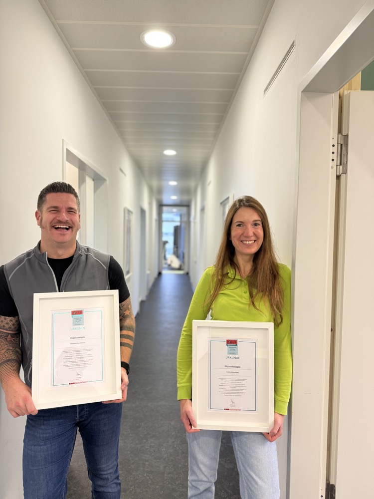 CaraVita Team mit der Focus-Gesundheit-Auszeichnung